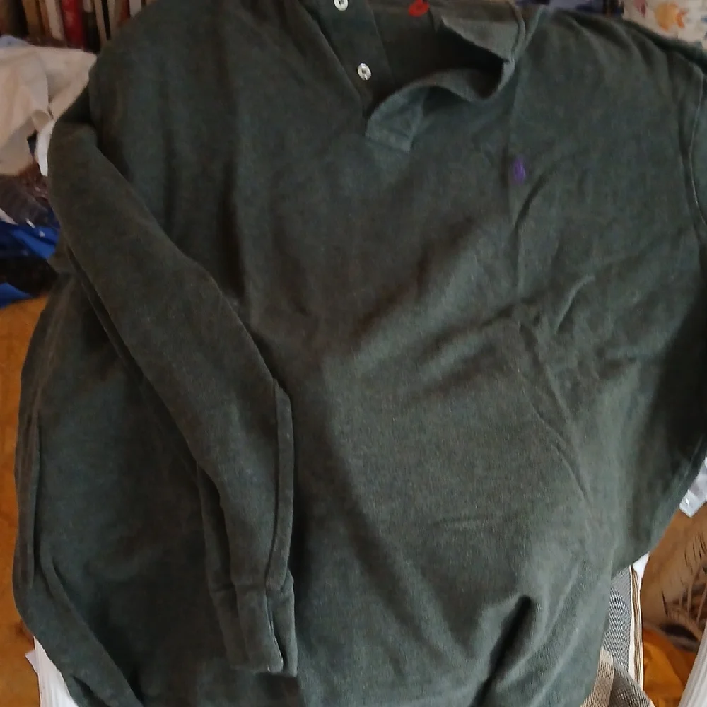 Polo Ralph Lauren Cotton Long Sleeved Polo Shirt